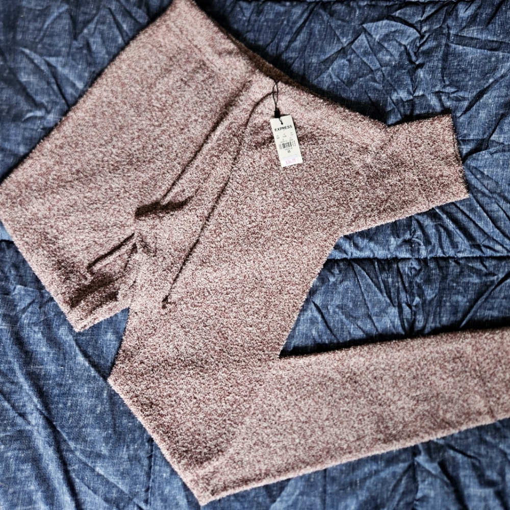 Express chenille leggings xs